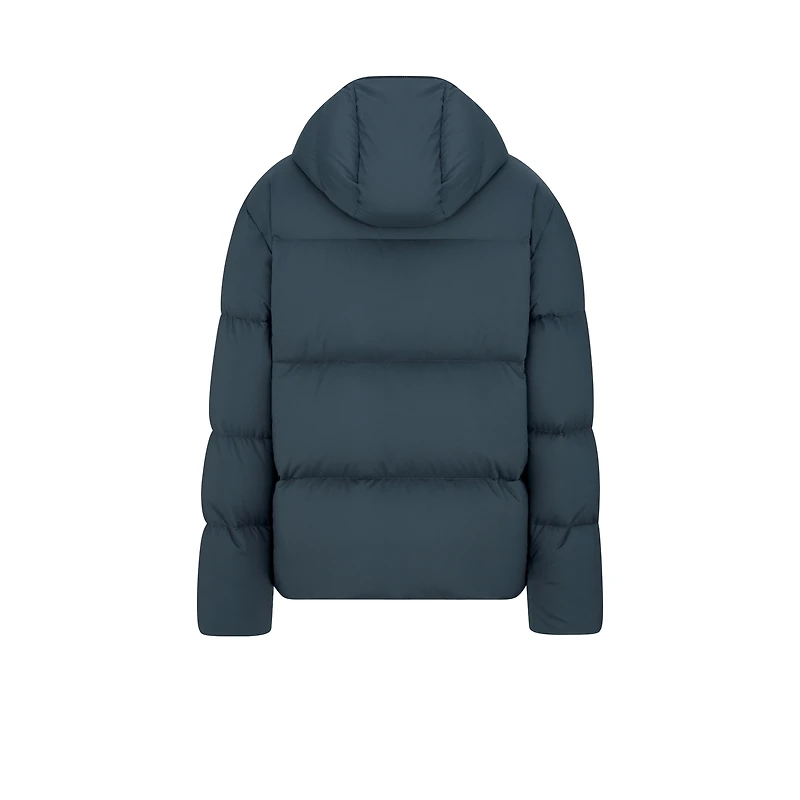 CD Icon Hooded Quilted Down Jacket