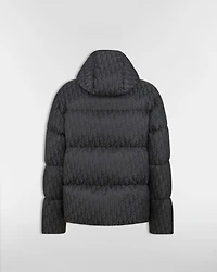 Dior Oblique Hooded Quilted Down Jacket