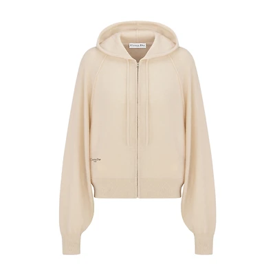 Hooded Zipped Cardigan