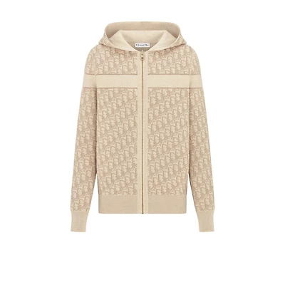 Reversible Zipped Cardigan with Hood