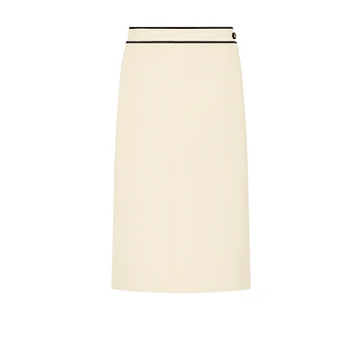 Mid-Length Flared Skirt