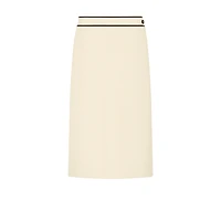 Mid-Length Flared Skirt