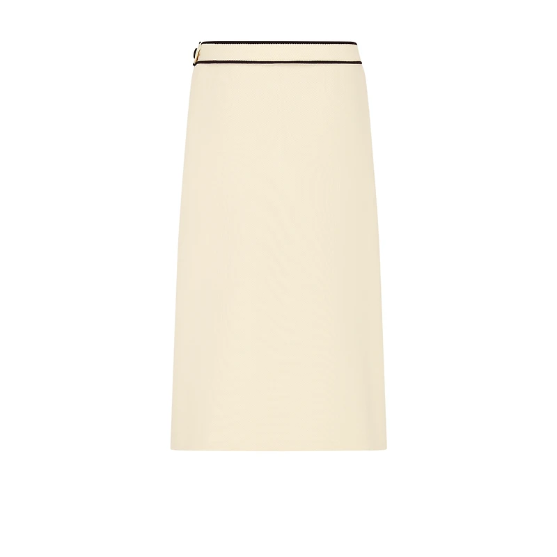 Mid-Length Flared Skirt