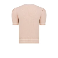 Short-Sleeved Sweater