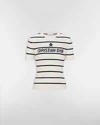 Dior Marinière Short-Sleeved Sweater