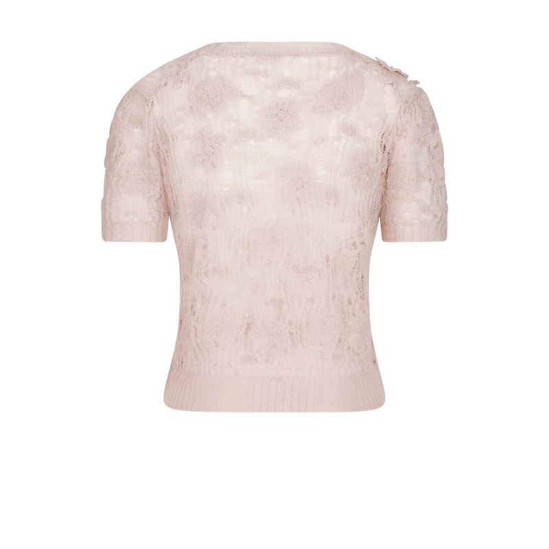 Short-Sleeved Sweater