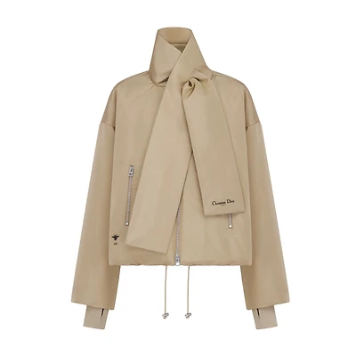 Jacket with Scarf Collar