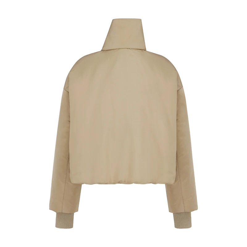 Jacket with Scarf Collar