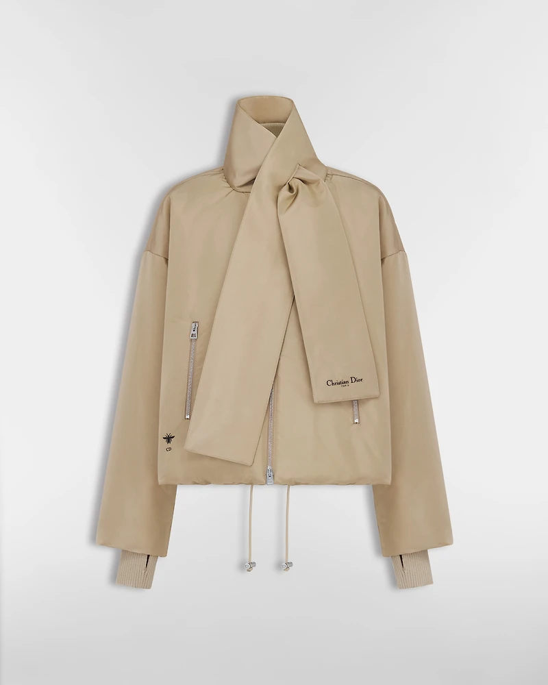 Jacket with Scarf Collar