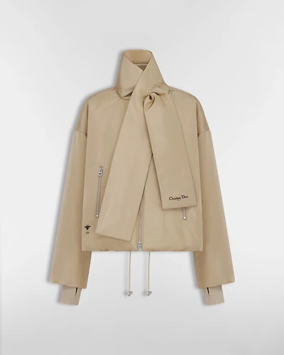 Jacket with Scarf Collar