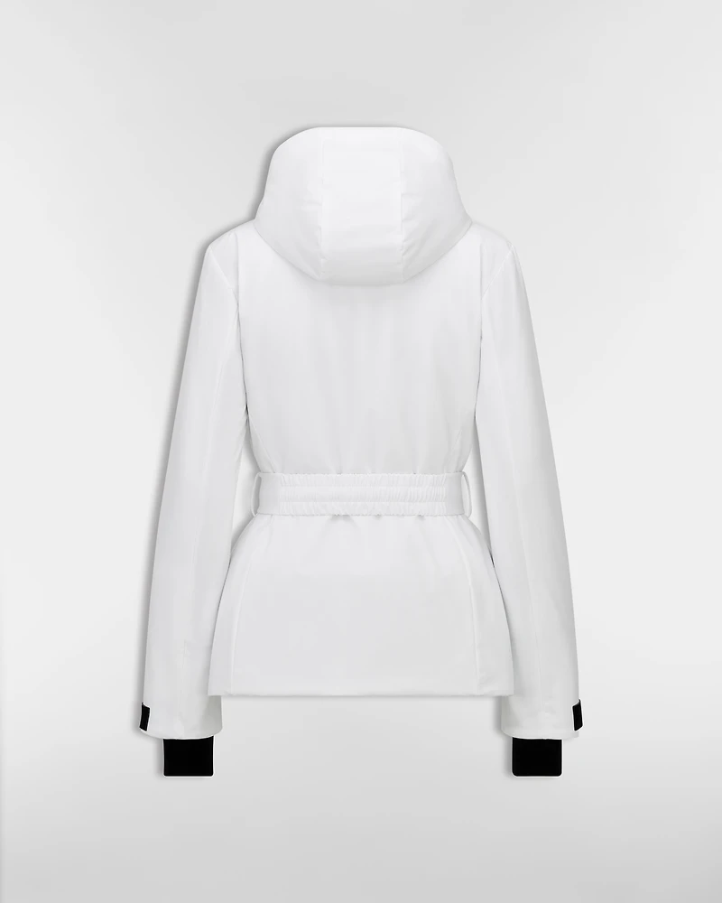 DiorAlps Belted Puffer Jacket with Removable Hood