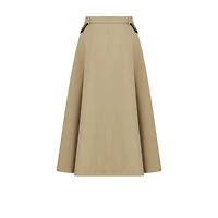 Mid-Length Flared Skirt