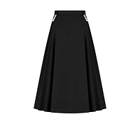 Mid-Length Flared Skirt