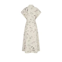 Mid-Length Belted Shirtdress