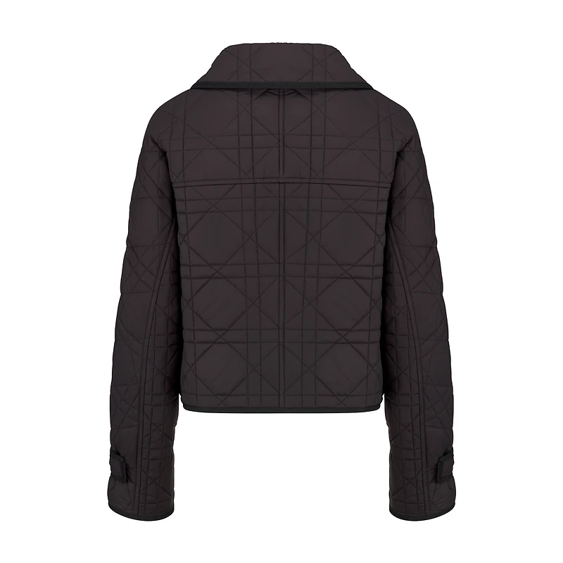 Macrocannage Fitted Jacket