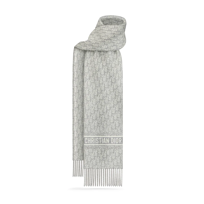 Dior Oblique Natte Scarf