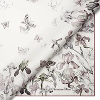 Butterflies & Iris 90 Square Scarf