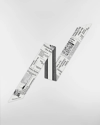 Newspaper Mitzah Scarf