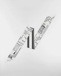 Newspaper Mitzah Scarf