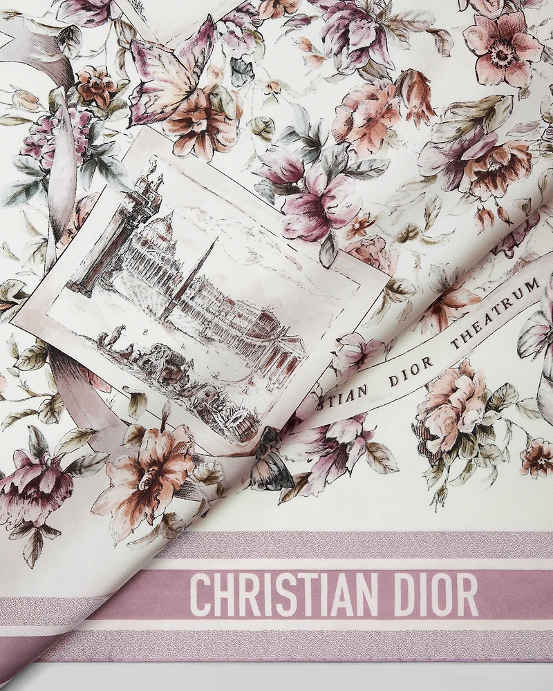 Souvenir de Rome 90 Square Scarf