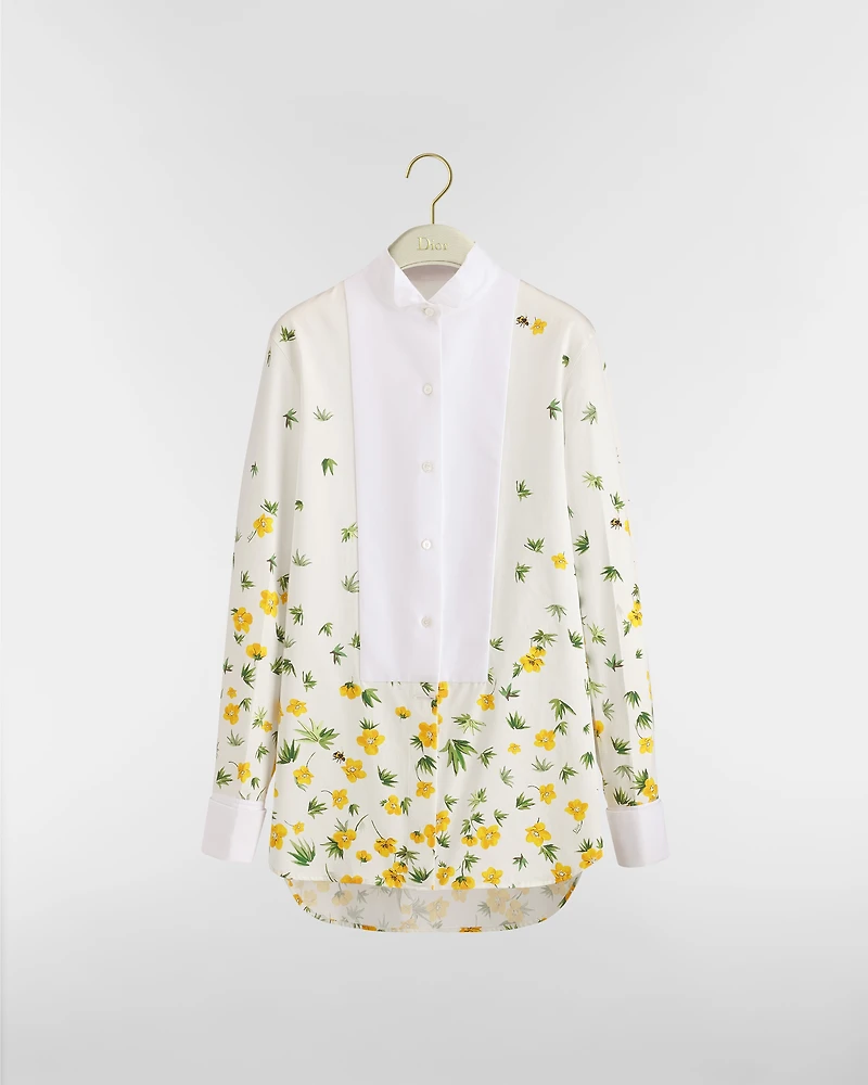 Blouse with Plastron