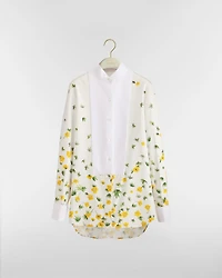 Blouse with Plastron