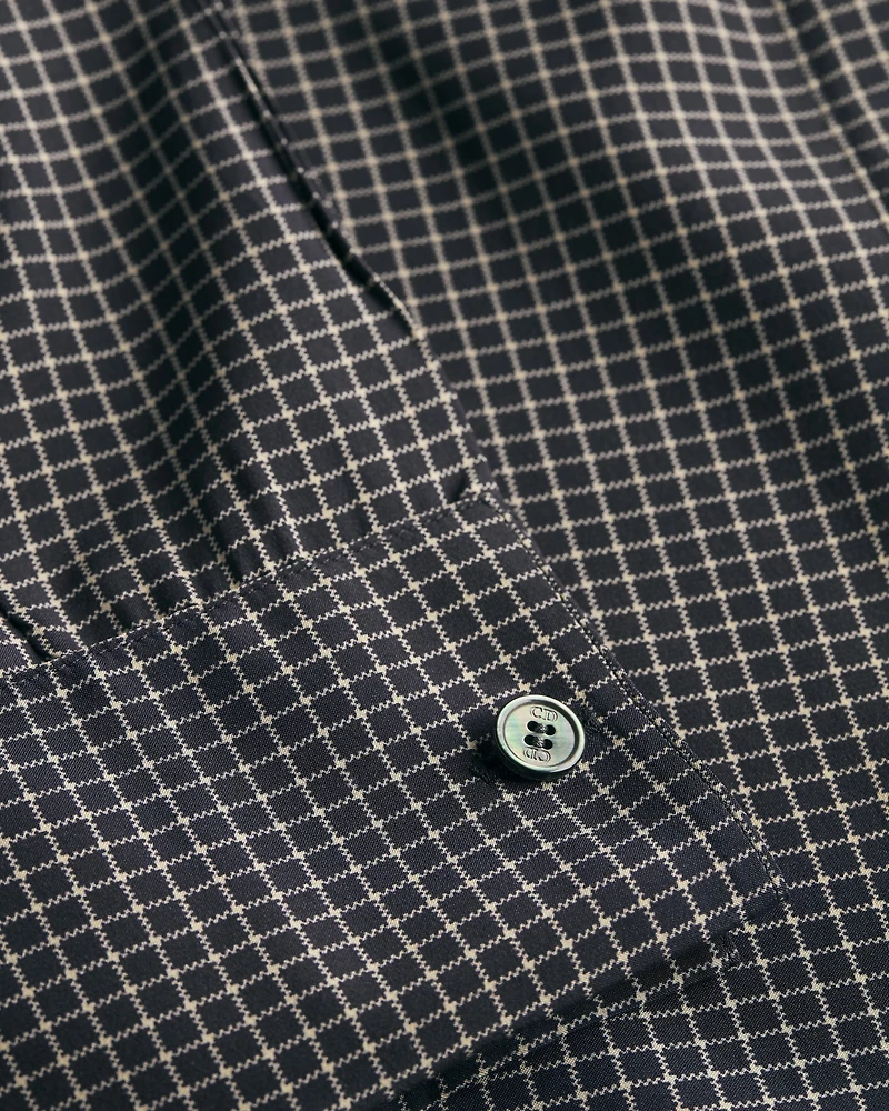Blouse with Tied Collar