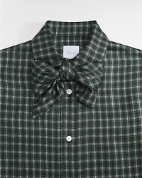 Blouse with Removable Bow Tie