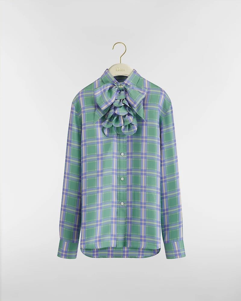 Blouse with Removable Bow