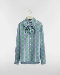 Blouse with Removable Bow
