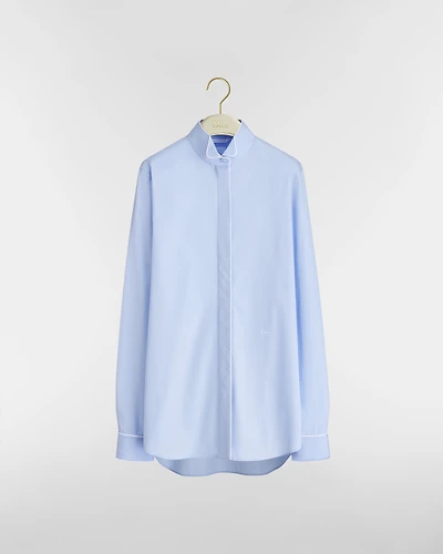 Wing-Collar Blouse