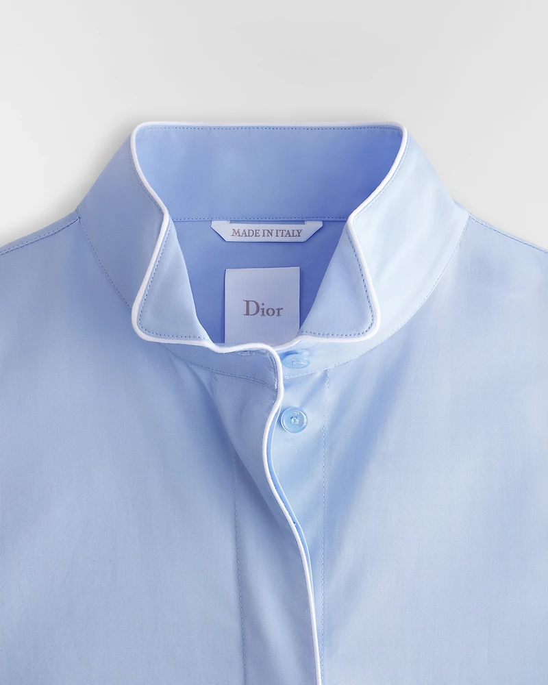Wing-Collar Blouse