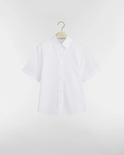 Dior Médaillon Embroidered Short-Sleeved Blouse