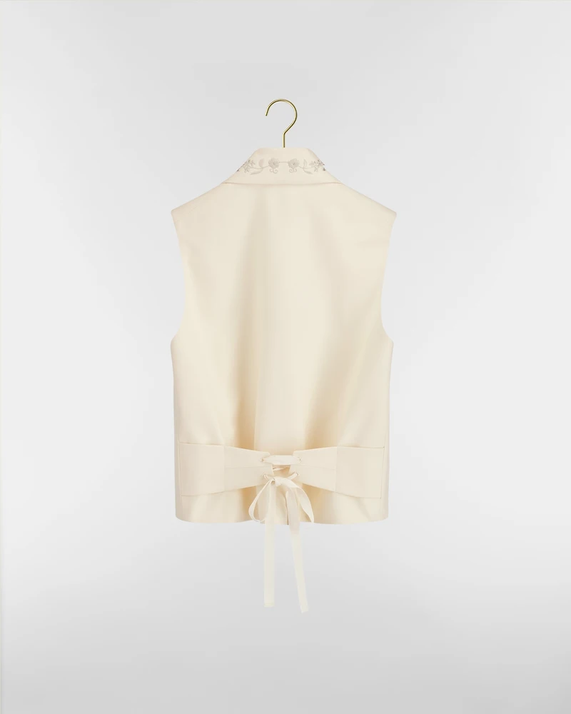 Embroidered Vest