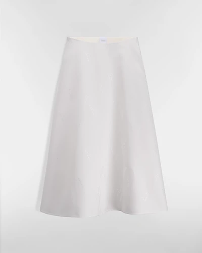Mid-Length Flared Skirt