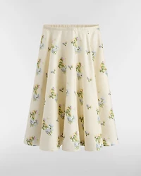 Mid-Length Flared Skirt