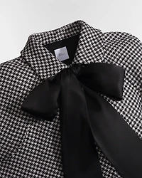 Cape with Tied Neckline
