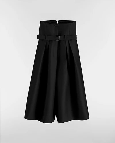 Belted Cropped Pants