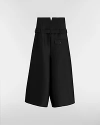 Belted Cropped Pants