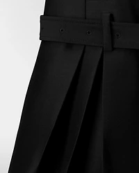 Belted Cropped Pants