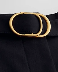 Belted Flared Pants