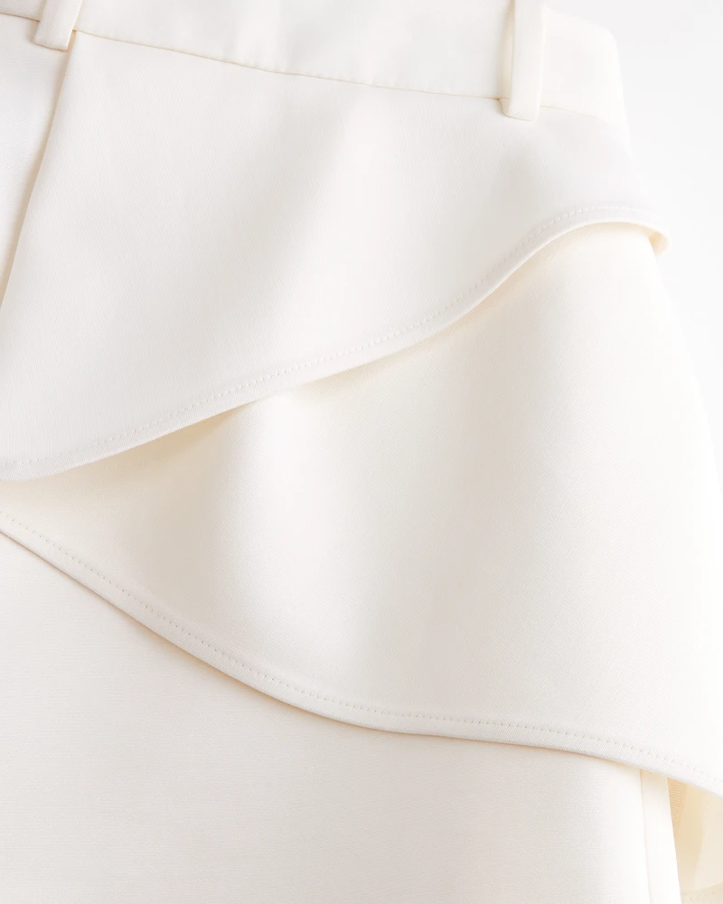 Draped Regular-Fit Pants