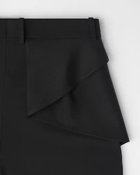 Draped Regular-Fit Pants