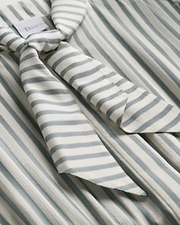 Mid-Length Belted Dress