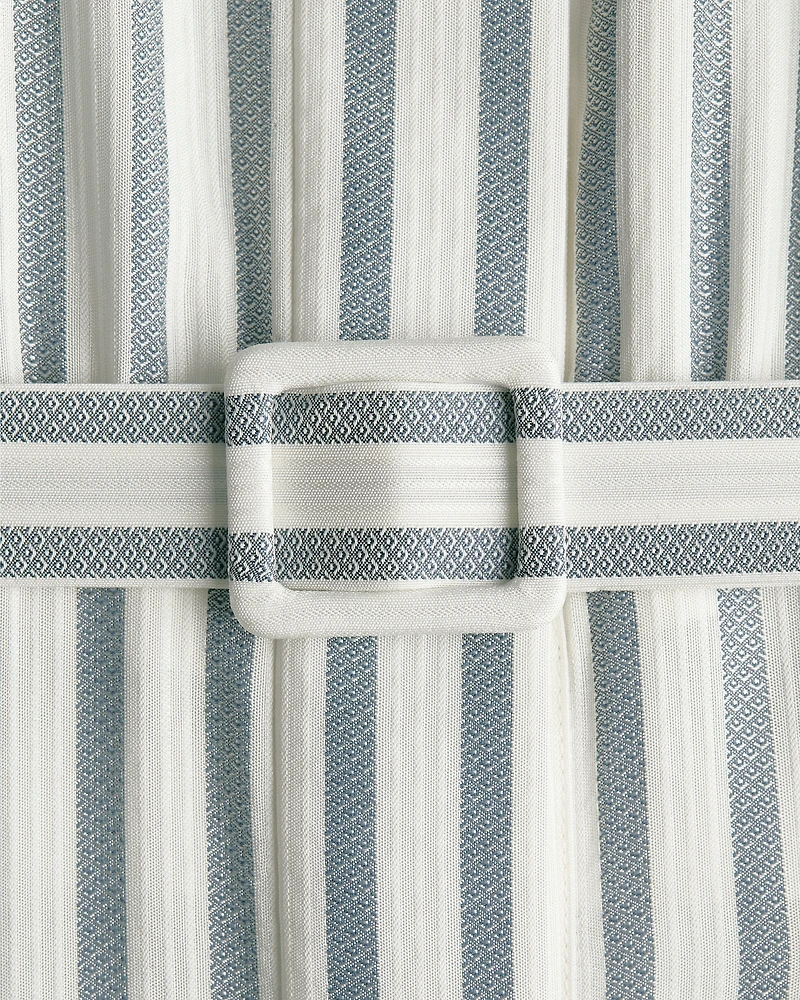 Mid-Length Belted Dress