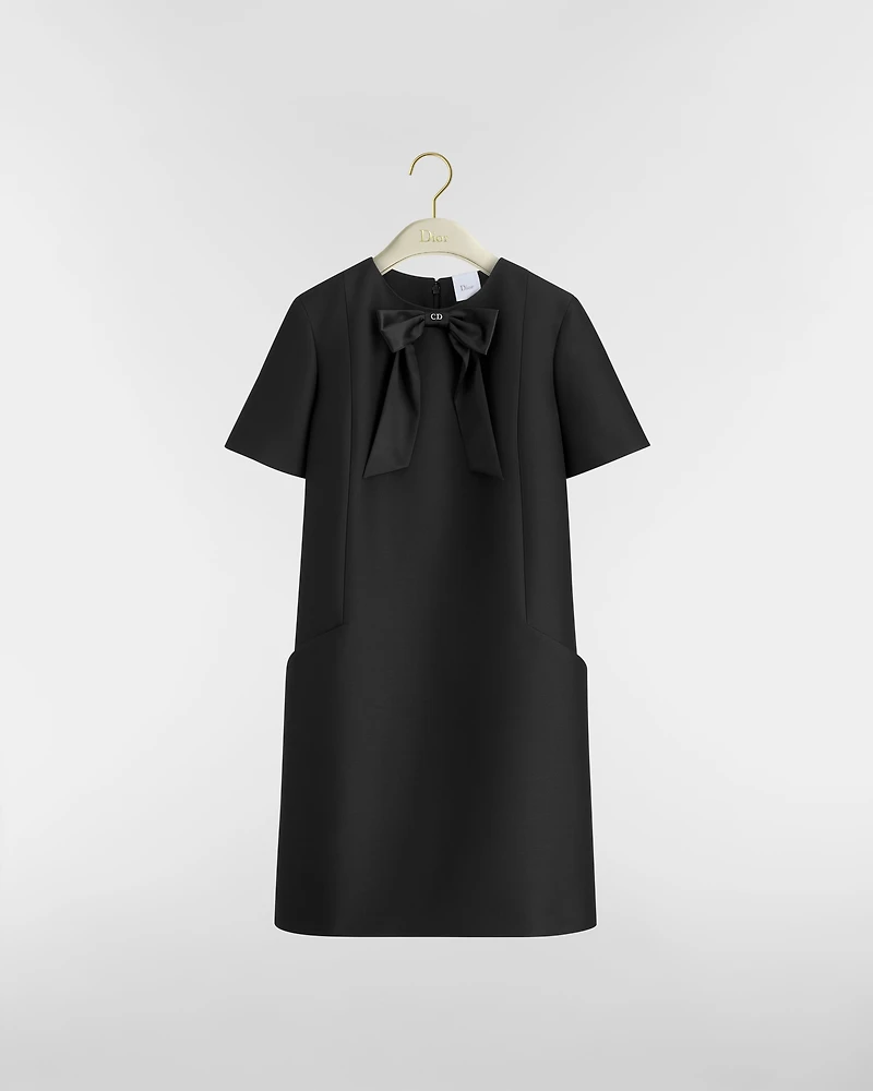 Straight-Cut Short Dress