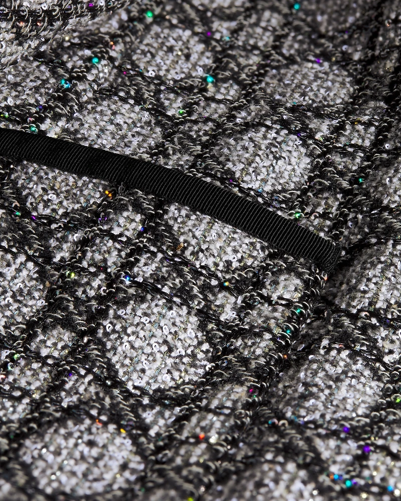 Macrocannage Cropped Jacket