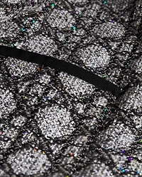 Macrocannage Cropped Jacket
