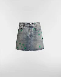 Embroidered Miniskirt