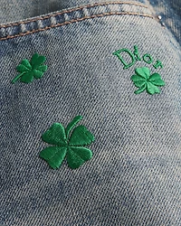 Embroidered Miniskirt